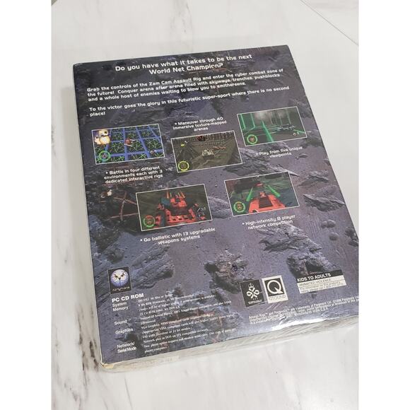 Assault Rigs PC Cd Rom 1996 Big‎ Box New Sealed - Picture 3 of 3